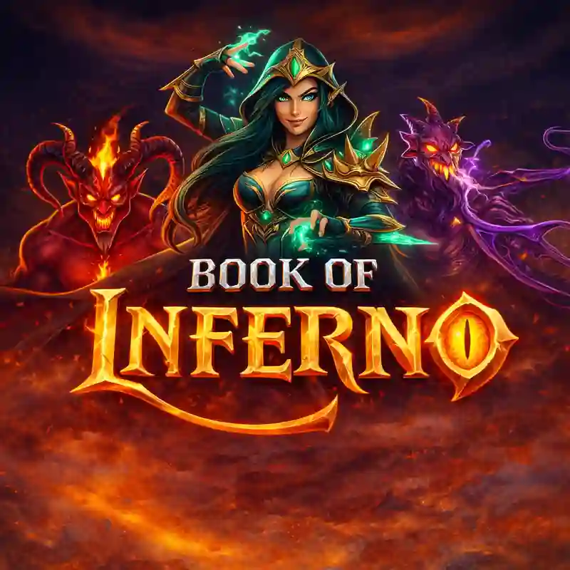 Book of Inferno Slot Game Banner
