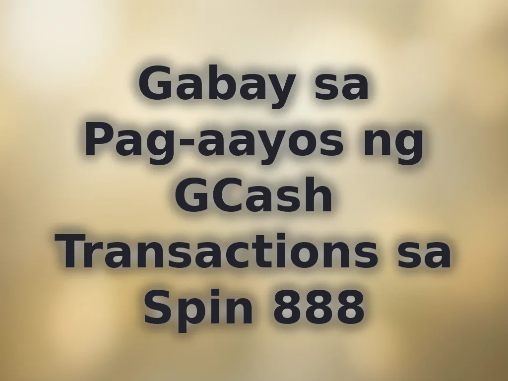 GCash Troubleshooting